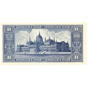 Hungary, 100 million B - Pengo 1946