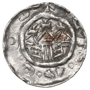 Władysław I Herman, Denar Kraków - VL*A*D*I*ZLAV*S