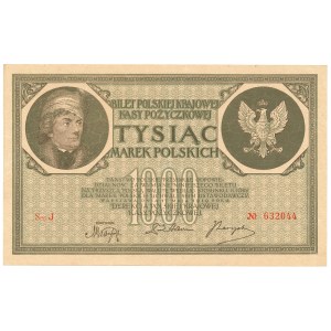 II RP, 1000 Polish marks 1919 J