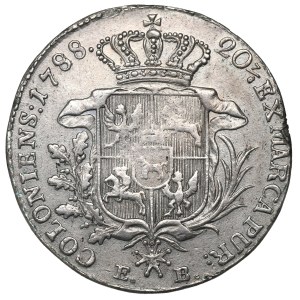 Stanislaus Augustus, Half-thaler 1788
