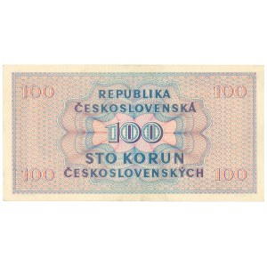 Tschechoslowakei, 100 Kronen 1945