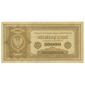 II RP, 50 000 polnische Mark 1922 A