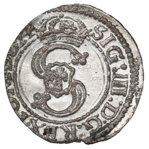 Žigmund III Vasa, Šelrog 1624, Vilnius - skratka dátumu na averze