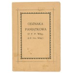 II RP, Legitimation of badge of 57th Infantry Regiment - to Zygmaniak