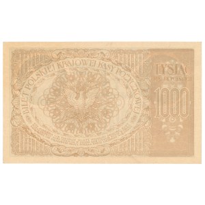 II RP, 1000 Polish marks 1919 AX