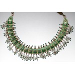 India, Gold necklace with diamonds