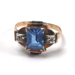Art-deco ring