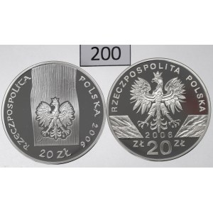 Terza Repubblica, set di 20 monete d'oro 2006