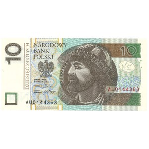 Third Polish Republic, 10 złoty 1994 AU