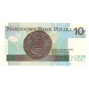 Third Polish Republic, 10 złoty 1994 AU