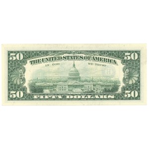 USA, $50 1993, B/C-Serie mit Stern, Withrow &amp; Bentson
