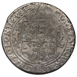 John II Casimir, 18 groschen 1658, Posen