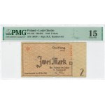 Lodz Ghetto, 2 marks 1940 - PMG 15