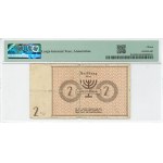 Lodz Ghetto, 2 marks 1940 - PMG 15