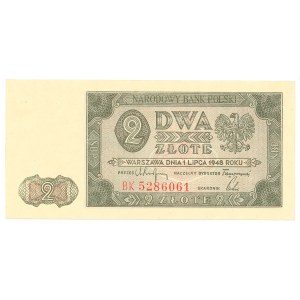 PRL, 2 zloty 1948 BS - PMG 67 EPQ