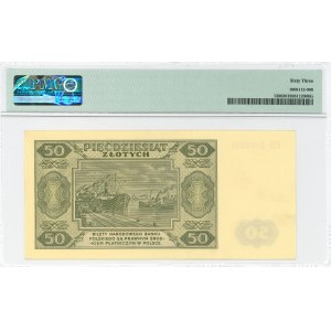 PRL, 50 zloty 1948 ED - PMG 63