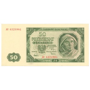 PRL, 50 zloty 1948 AY
