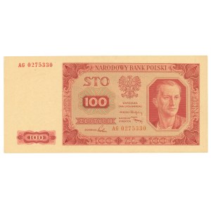 PRL, 100 zloty 1948 AG