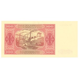 People's Republic of Poland, 100 gold 1948 DH