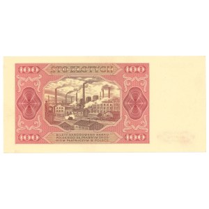 PRL, 100 zlotých 1948 DT