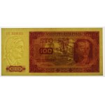 People's Republic of Poland, 100 gold 1948 IY