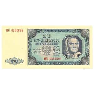 PRL, 20 złotych 1948 HU