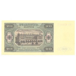 PRL, 20 złotych 1948 HU