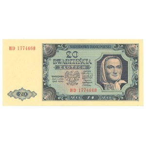 Volksrepublik Polen, 20 Zloty 1948 HD