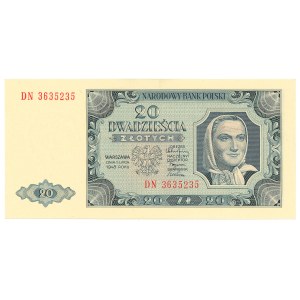 PRL, 20 Zloty 1948 DN