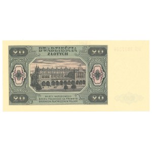 PRL, 20 Zloty 1948 DN