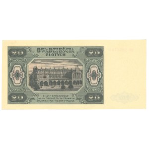 PRL, 20 złotych 1948 DB