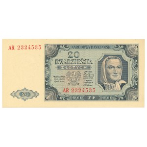 PRL, 20 zloty 1948 AR