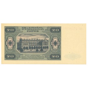 PRL, 20 zloty 1948 AR