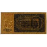 PRL, 20 złotych 1948 AI - papier prążkowany