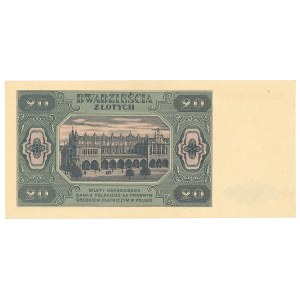 PRL, 20 zloty 1948 AG