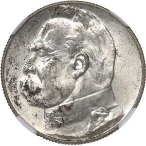 II Republic of Poland, 5 zloty 1936 Pilsudski - NGC MS62