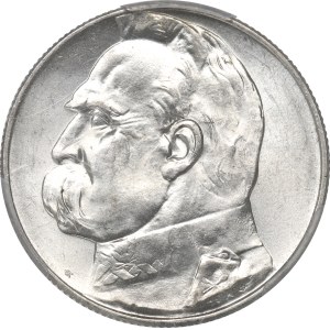 II RP, 5 Zloty 1935 Piłsudski - PCGS MS62