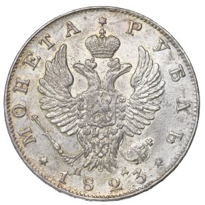Russia, Alexander I, rouble 1823 ПД