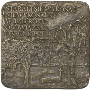 PRL, Medal odsłonięcie Pomnika Armii Poznań w Poznaniu 1982 - Drygas