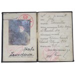 II RP, Legitymacja Państwowe Zakłady Umundurowania Kraków (State Uniform Works Krakow)