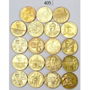 Terza Repubblica, set di 2 monete d'oro 1996-99