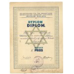 Second Polish Republic, Diploma of athletics competition 1932 Bielsko