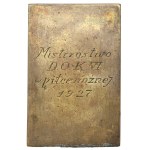 II RP, Poster of the D.O.K. Championship. VI Lviv in soccer 1927