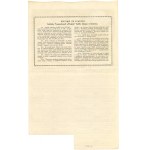 Second Polish Republic, Dźwignia Industrial Plant in Sosnowiec, Em.1, 100 PLN 1939