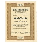 Second Polish Republic, Meat Canning Factory, 100 PLN, Series B 1927