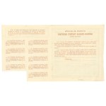 Second Polish Republic, Volhynian Trade and Agricultural Syndicate Joint Stock Company, Em.2, 10,000 Mkp