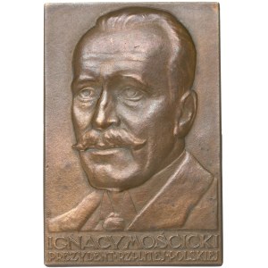 Druhá republika, Moścického plaketa