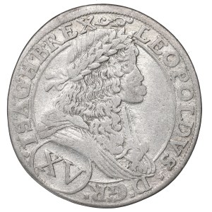 Autriche, 15 krajcars 1674, Vienne