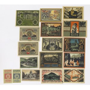 Poland/Germany Notgeld Set - 17 pcs.