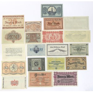Germany, Set of notgelds - 20 pcs.